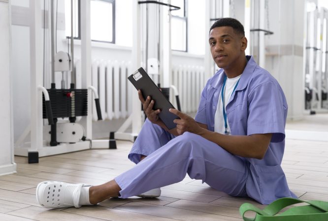 medical-assistant-preparing-physiotherapy-exercises
